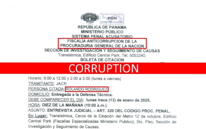 Authorities question Rolando Rodríguez in high-profile corruption case Authorities question Rolando Rodríguez in high-profile corruption case
